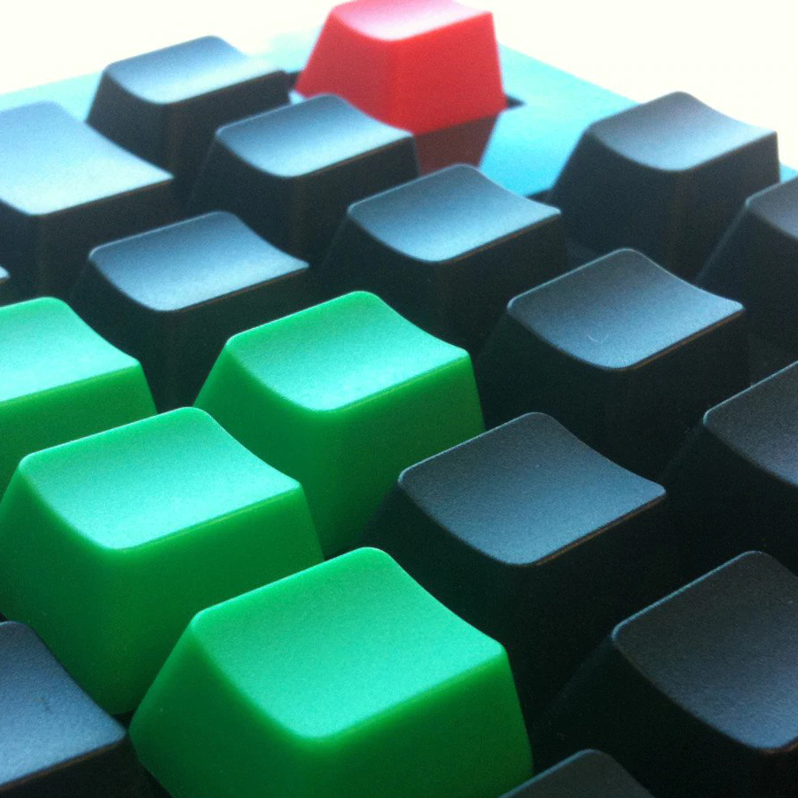 WAREHOUSE CLEARANCE - DAS KEYBOARD WASD BLANK KEYCAP SET FOR CHERRY MX SWITCHES WITH KEYCAP PULLER